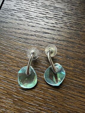 Swarovski iridescent earrings